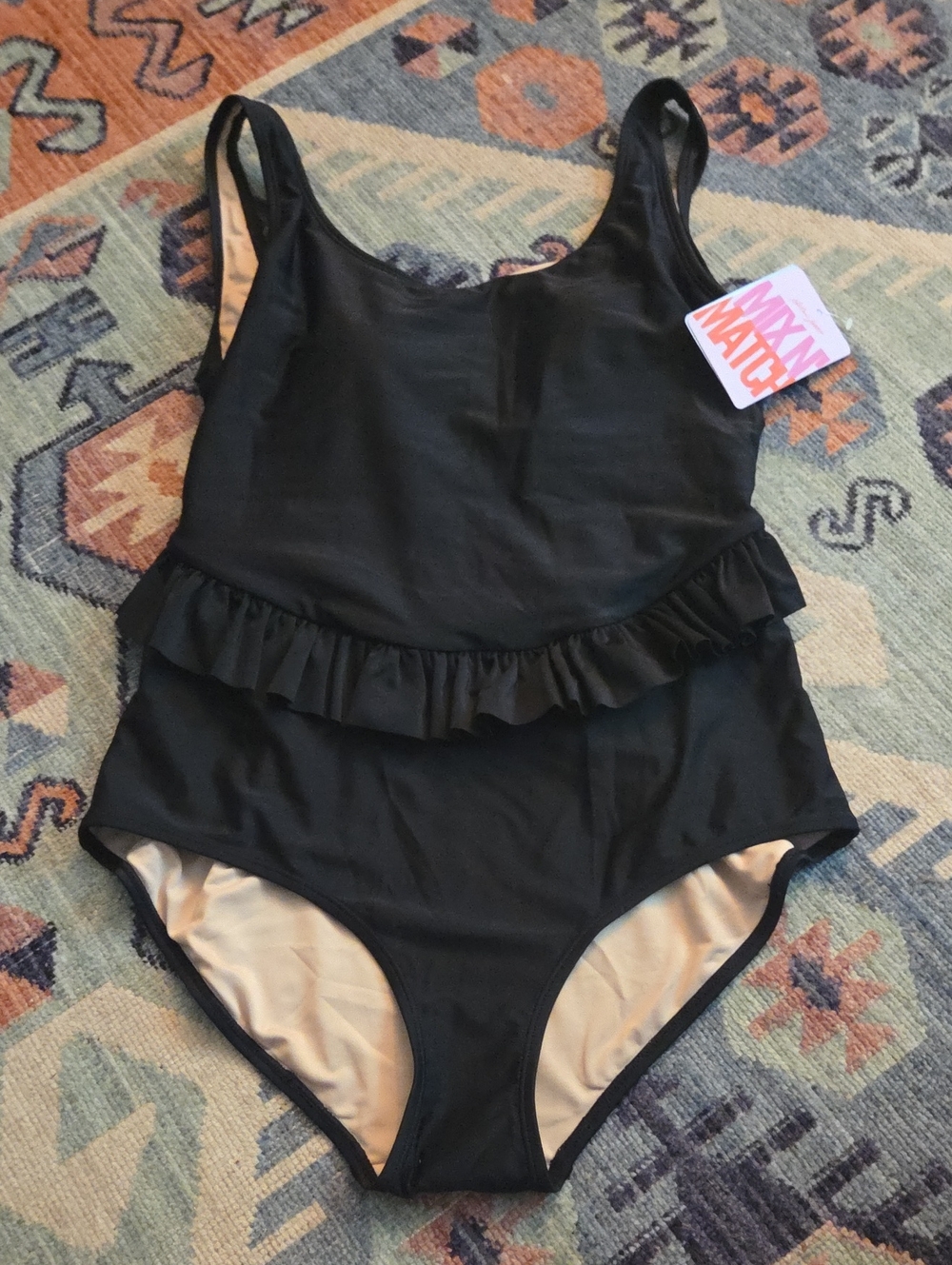Kortni Jeane L Swimsuit Ruffle